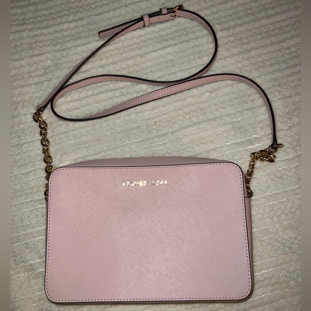 Michael Kors Jet Set East West Large Crossbody Leather